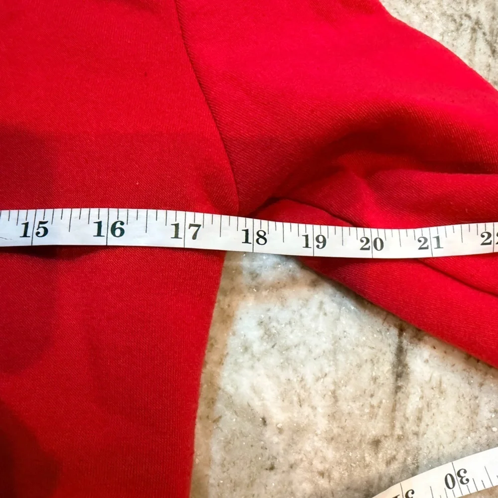 Kenneth Cole Red Black Fleece Zip Jacket Youth 14/16 Women’s XS S